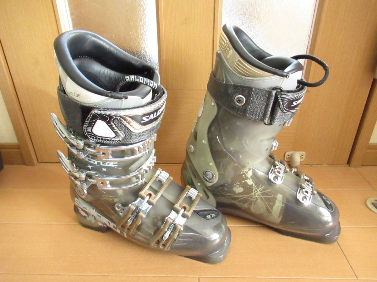 最初の ☆良品☆ SALOMON スキー ブーツ 24.0～24.5cm SB8051 -24.5cm