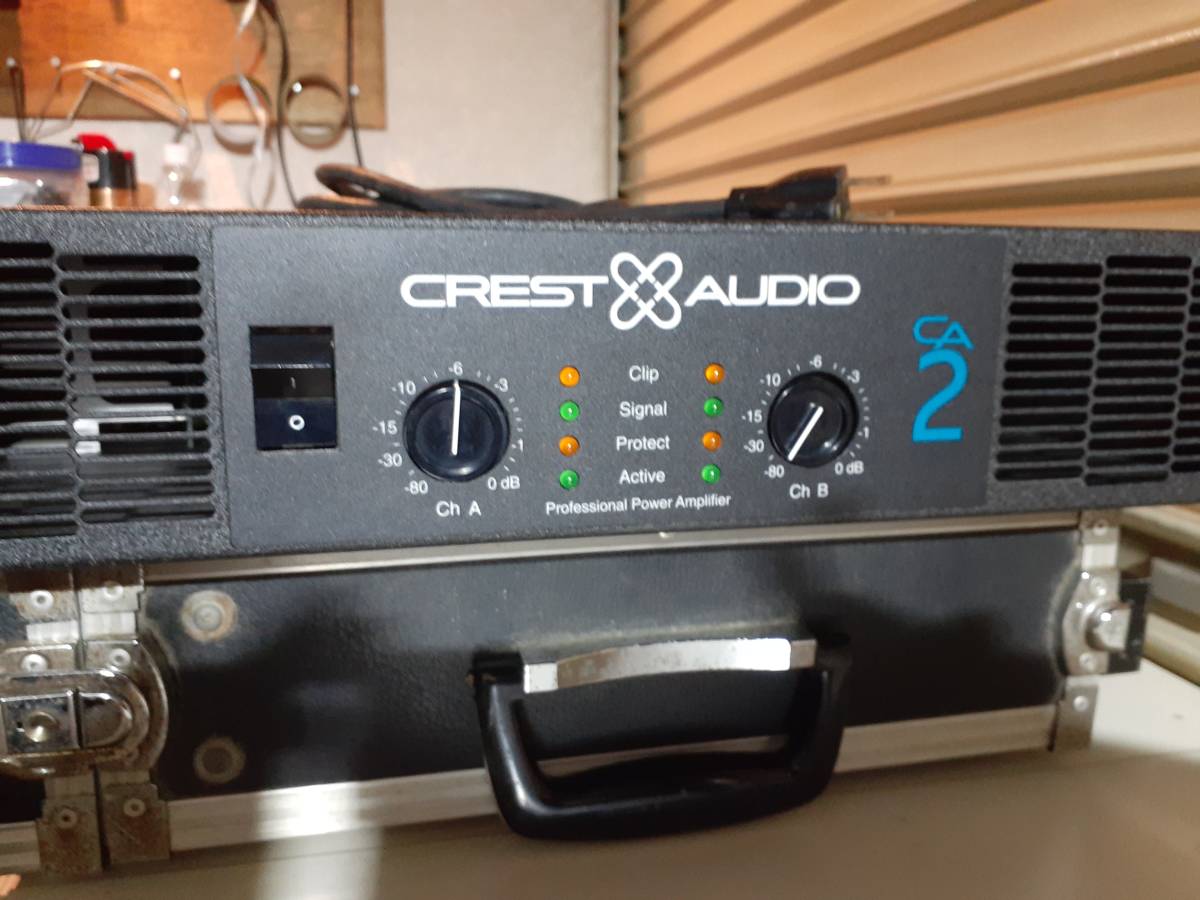 Yahoo!オークション - CREST AUDIO CA2 パワーアンプ 動作品 Yahoo!オークション - CREST AUDIO CA2 パワーアンプ 動作品