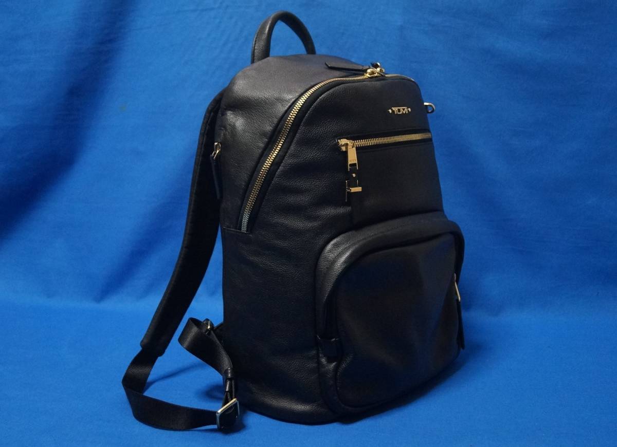 □ほぼ未使用品□ TUMI 本革リュック ブラック | www.cubestop.in
