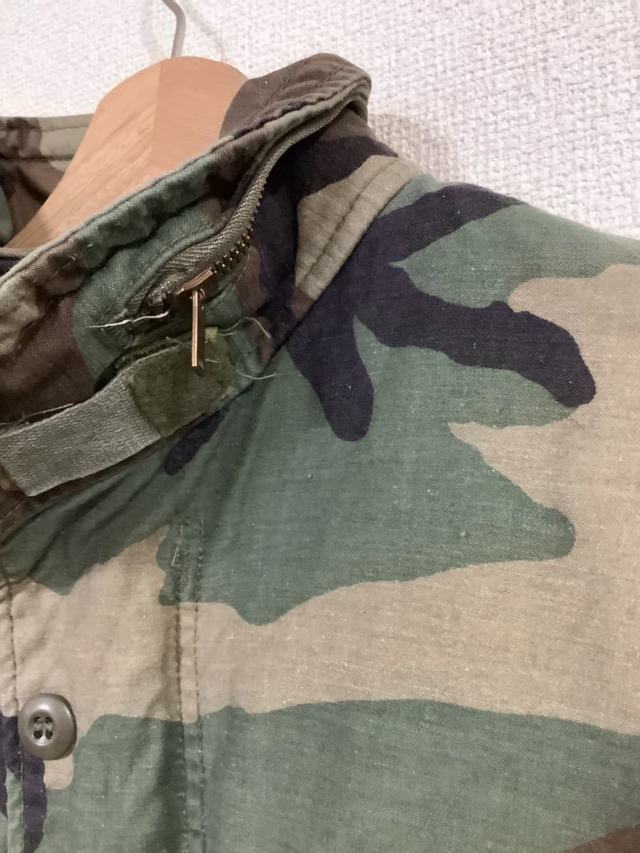 実物　M-65フィールドジャケット ウッドランド 3rd ARMY ミリタリー USA製 迷彩 ヴィンテージ　アメカジ_画像5