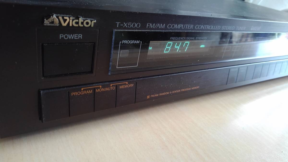  Victor AMFM computer control tuner quartz lock T-X500 operation goods 