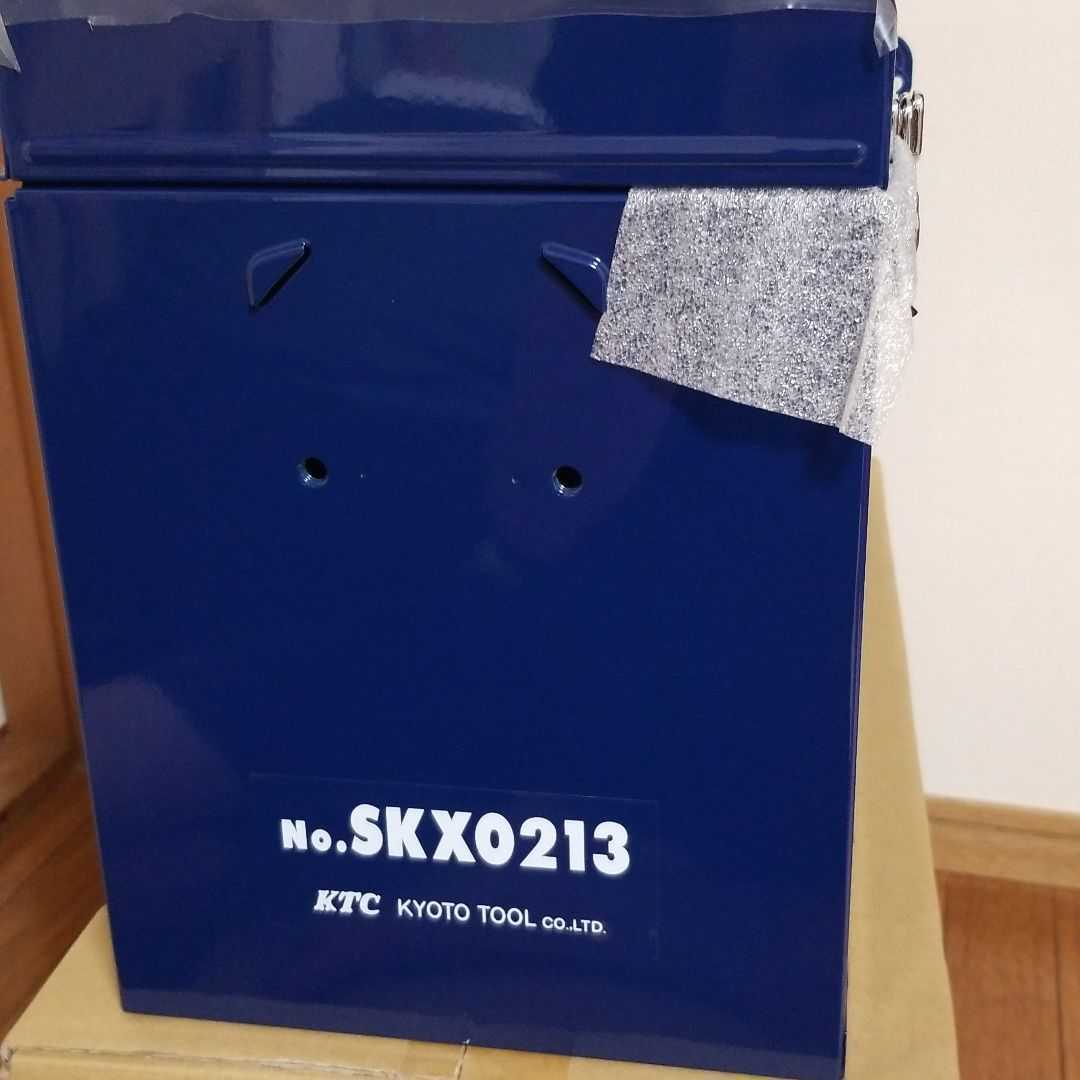 KTC 3段引き出し工具箱 チェスト ツールボックス ネイビー 新品 トレー