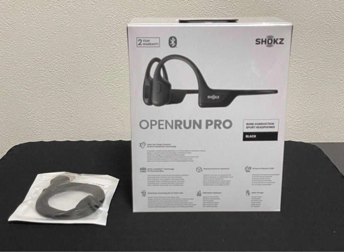 新品未開封 SHOKZ 骨伝導イヤホン OPENRUN PRO BLACK | www.jarussi.com.br