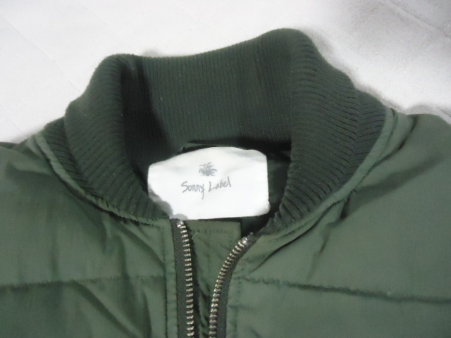 M/ Urban Research /URBAN RESEARCH/ Sunny lable /Sonny Label/ down jacket / green 