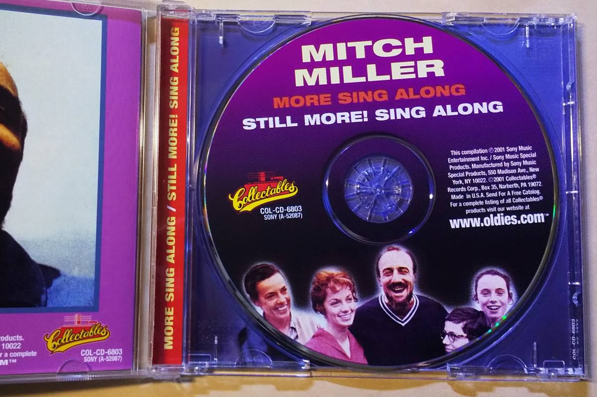 ♪即決/MITCH MILLER(ミッチ・ミラー)More Sing Along / Still More! Sing Along/輸入版_画像4