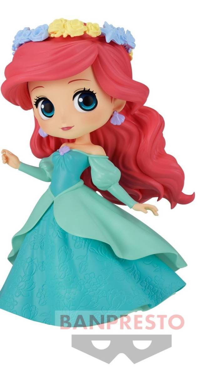  новый товар нераспечатанный Q posket stories Disney Characters -Flower Style Ariel Ariel Little Mermaid (B)