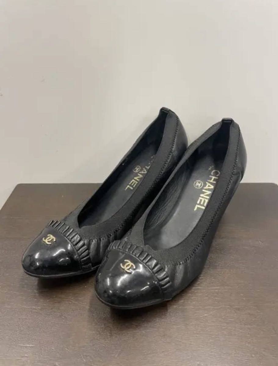 CHANEL シャネル パンプス ヒール ココマーク ロゴ - ruizvillandiego.com