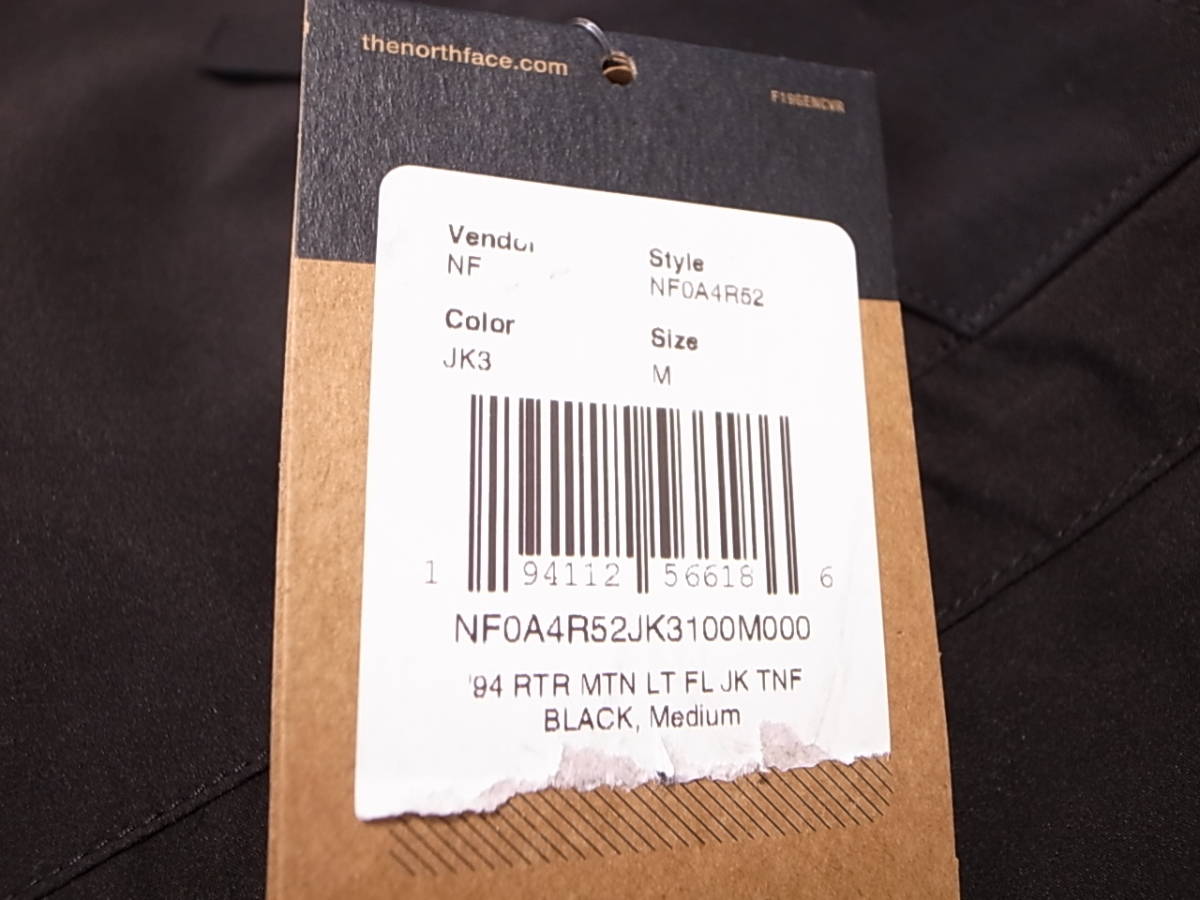 送料無料 即決】海外限定 THE NORTH FACE 1994 RETRO MOUNTAIN LIGHT
