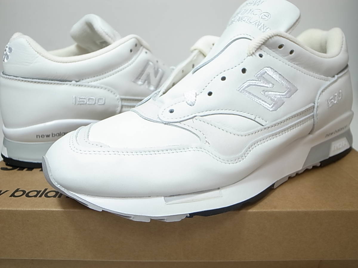 NEW BALANCE UK製 MWG  5cm US9 5新品オールレザーモデル 天然