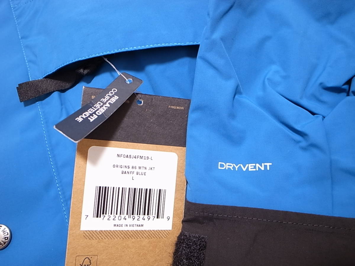 送料無料 即決】海外限定 THE NORTH FACE ORIGINS 86 MOUNTAIN JACKET