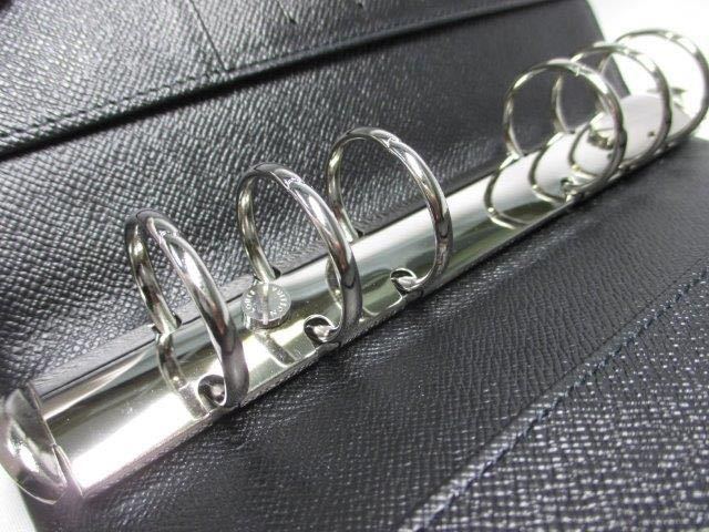 超美品 ルイヴィトン 手帳MM エピ 黒 システム手帳MM 本物 fkip.unmul