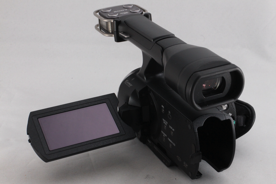 3743- ソニー SONY レンズ交換式デジタルHDビデオカメラレコーダー NEX-VG20 ボディ 超美品の画像3