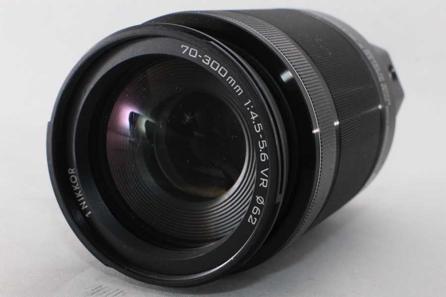 3673- ニコン Nikon 望遠ズームレンズ1 NIKKOR VR 70-300mm f/4.5-5.6 ジャンク品