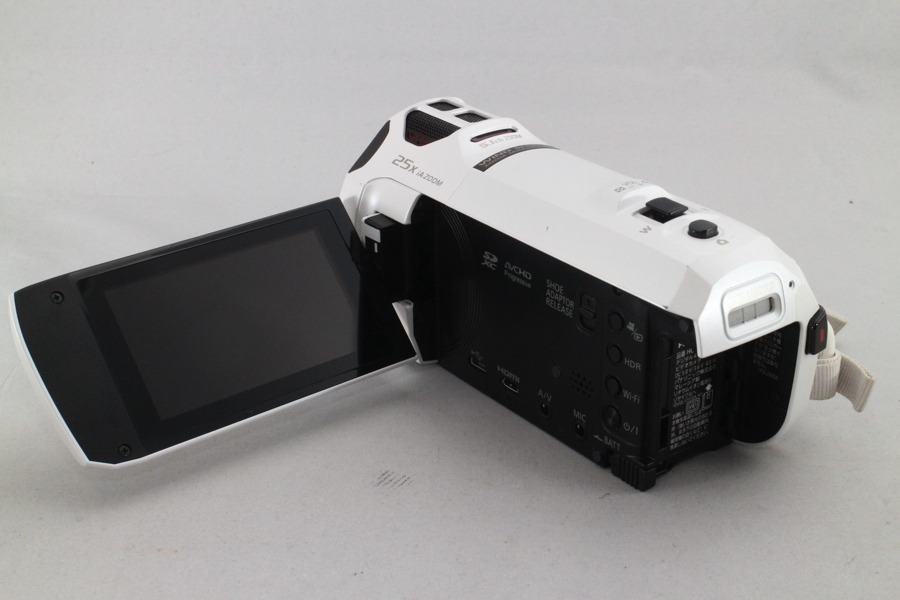 パナソニック 4K ビデオカメラ VX990M 64GB あとから補正 ホワイト HC-VX990M-W