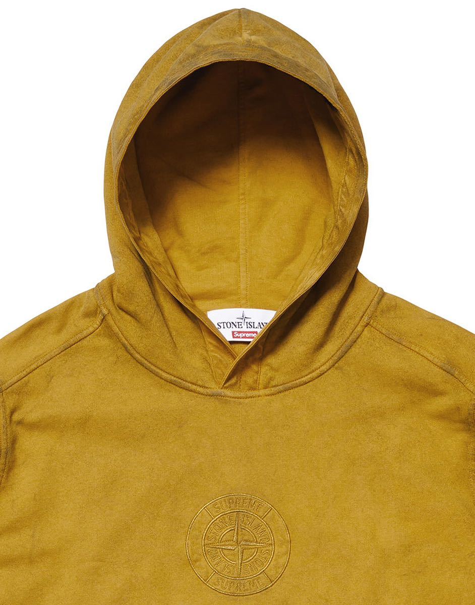 Supreme x STONE ISLAND Hooded Sweatshirt シュプリーム x ストーンアイランド スウェットパーカー フーディー  SS19 Olive オリーブ M