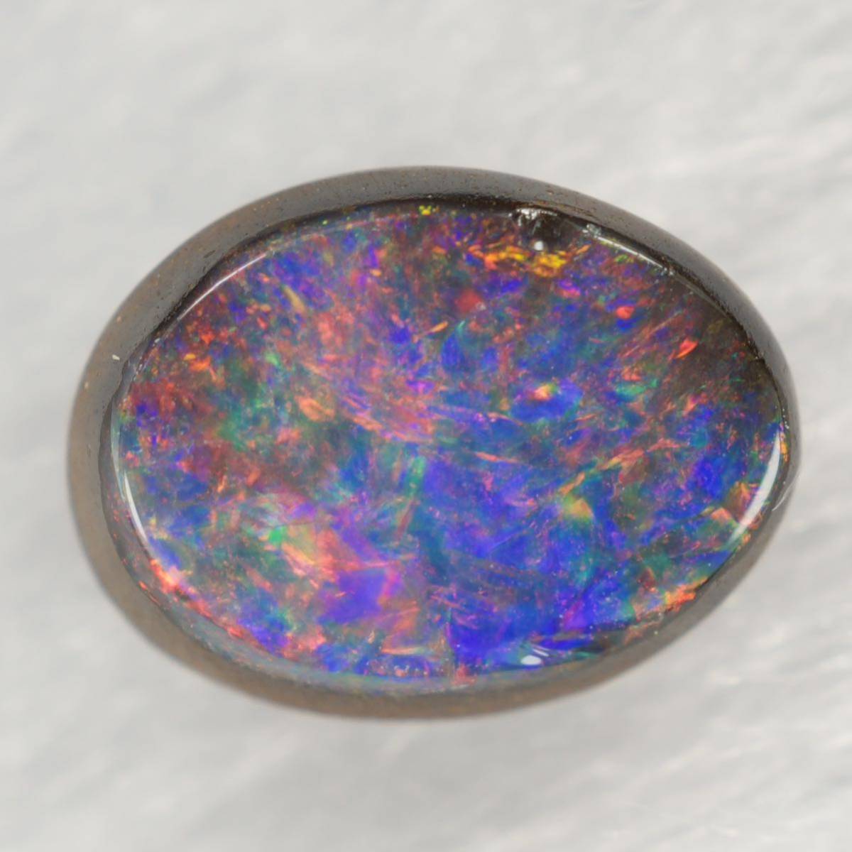 極美品! ボルダーオパール 4.38ct ルース(LA-5472) www.pythonlab.org