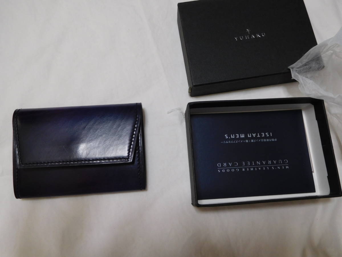 [送料込み] ユハク yuhaku 名刺入れ カードケース 小さい財布