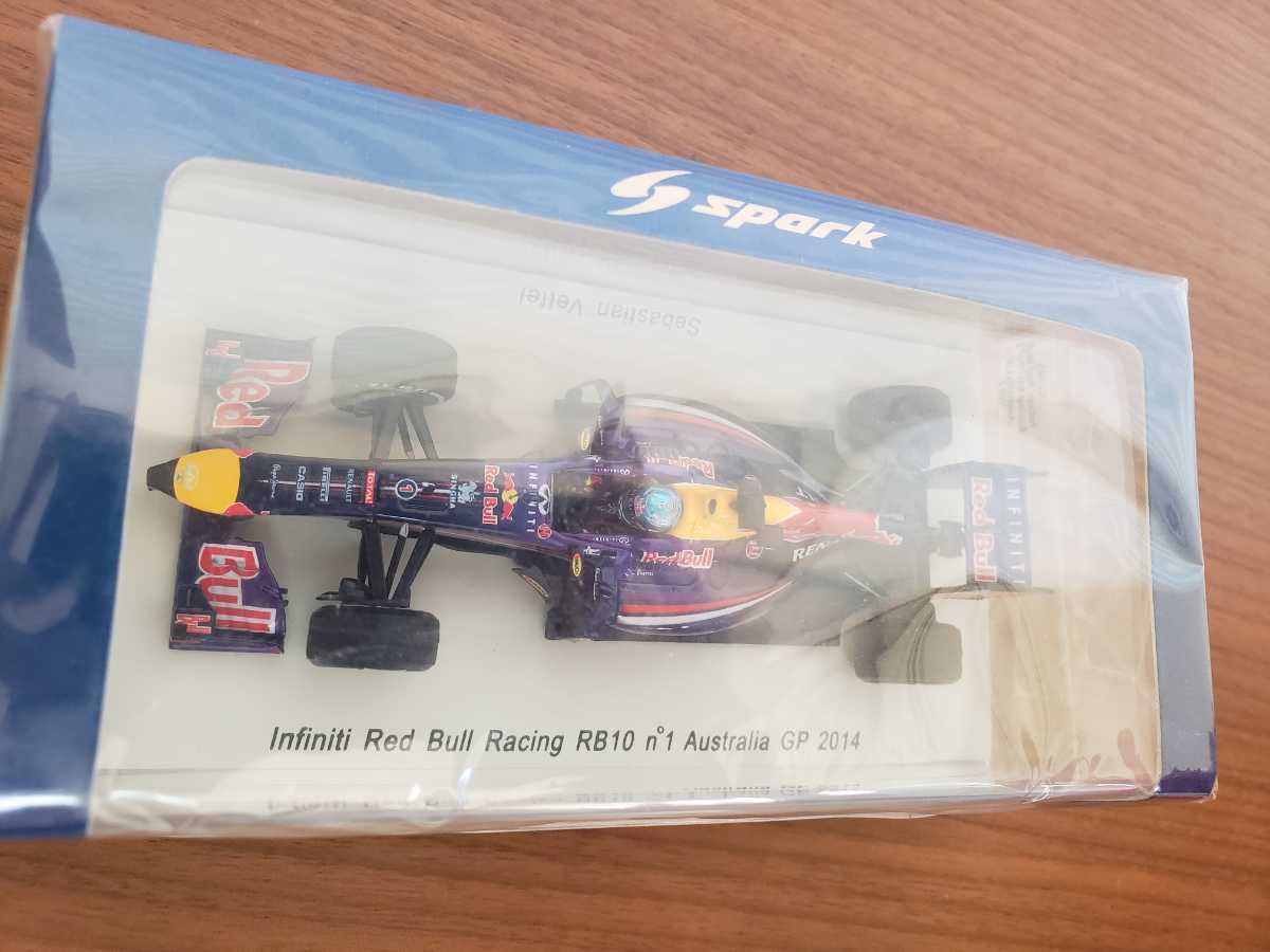 spark 1/43 Infiniti Red Bull Racing RB10 n1 Australia GP 2014 スパーク インフィニ レッドブル オーストラリア セバスチャン　ベッテル_画像2