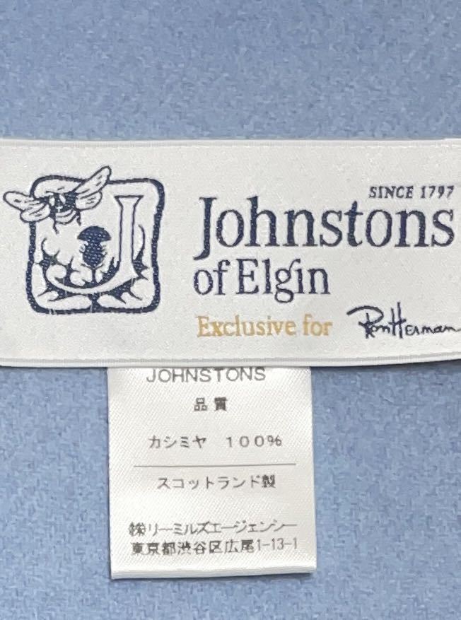 廃盤希少 ロンハーマン別注 新品未使用 Johnstons 廃盤希少 ロンハーマン別注 新品未使用 Johnstons