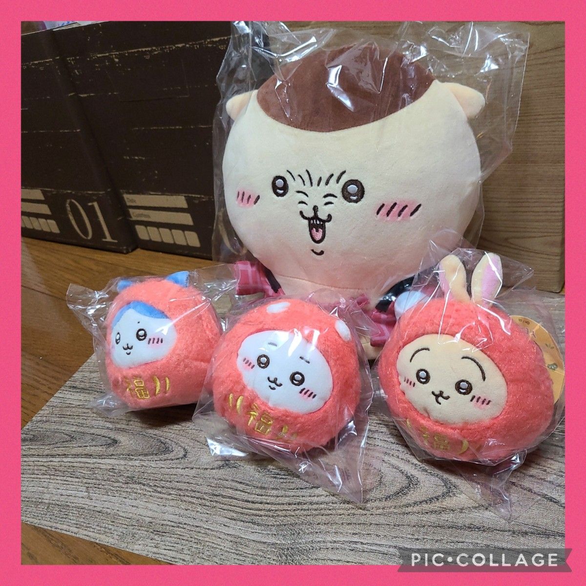 ちいかわだるまになっちゃった!ぬいぐるみ3点セット ちいかわだるまになっちゃった!ぬいぐるみ3点セット