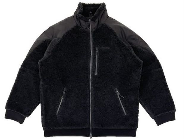 送料無料 XXL 新品 Marmot CLIMBING SHERPA BOA JACKET BLACK ブラック 黒 the apartment アパートメント 別注サイズ マーモット