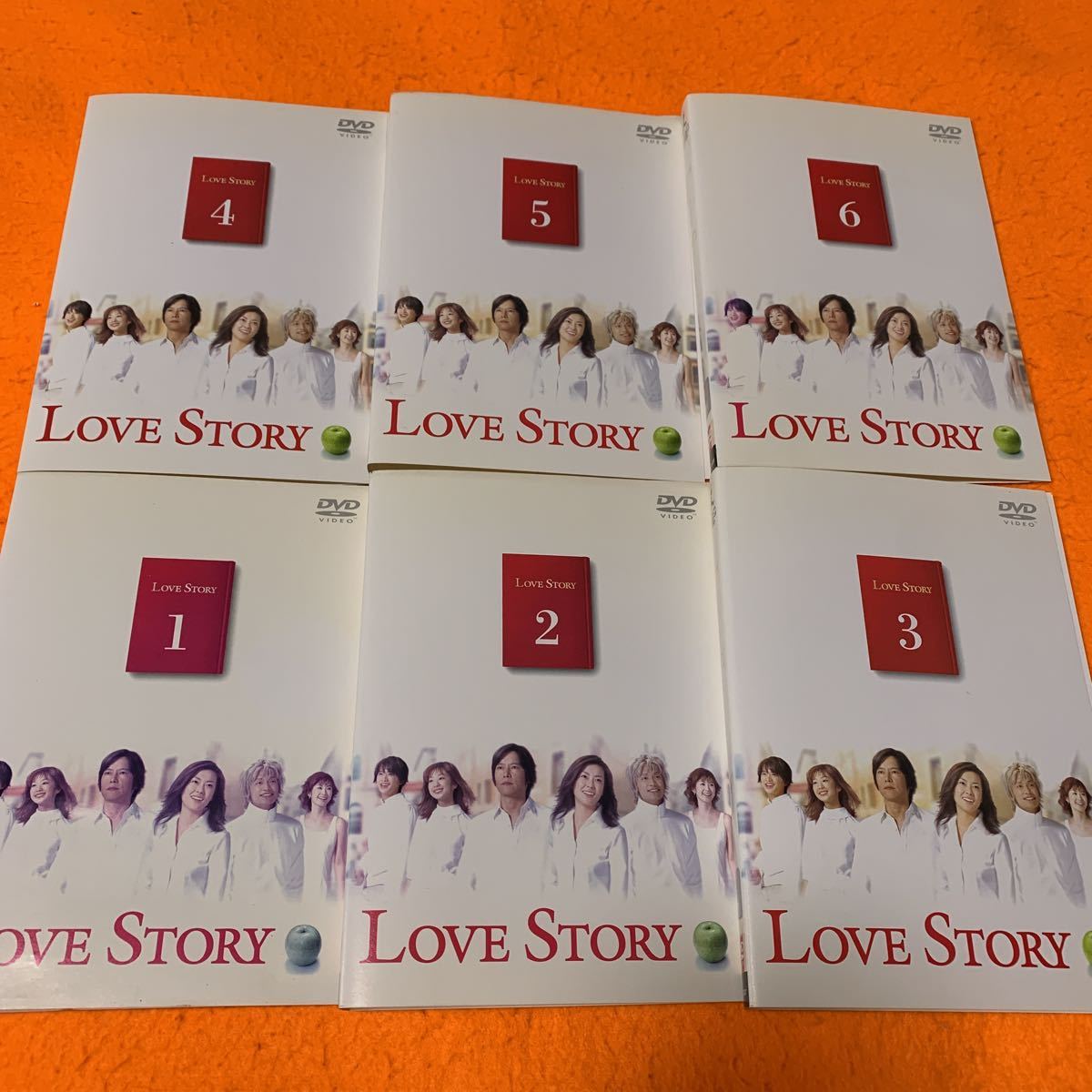 Love Story DVD 全巻セット　中山美穂 豊川悦司 香取慎吾 北川悦吏子 レンタル落ち