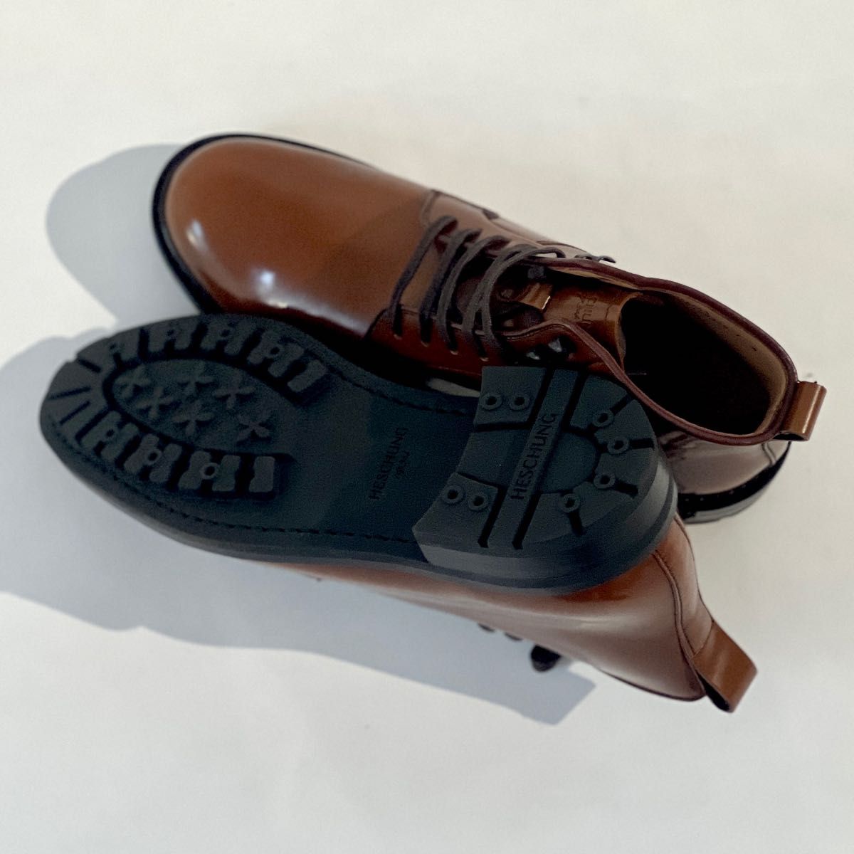 新品】HESCHUNG(エシュン) レースアップブーツ|OLENA|EUR3.5(約