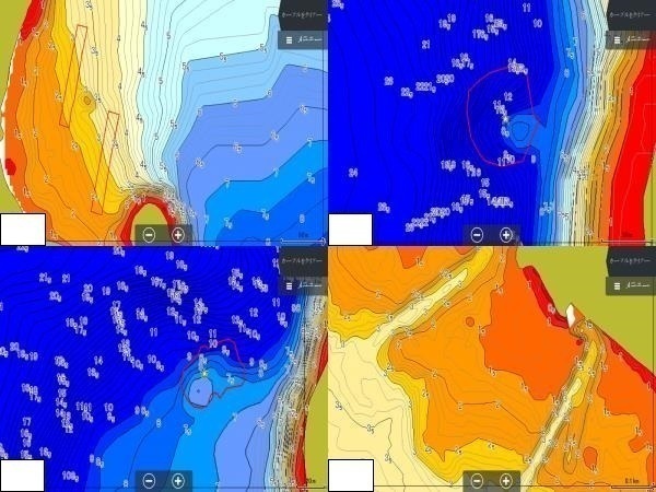 H31.1作成（Ver1.0） ローランス魚探用琵琶湖湖北広域マップ（LOWRANCE