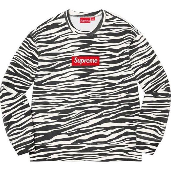 大人の上質 Supreme Box Logo Crewneck S クルーネック シュプリーム