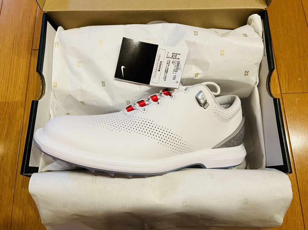 *25 NIKE Nike air Jordan ADG 4 G GOLF Golf NIKE AIR JORDAN white *