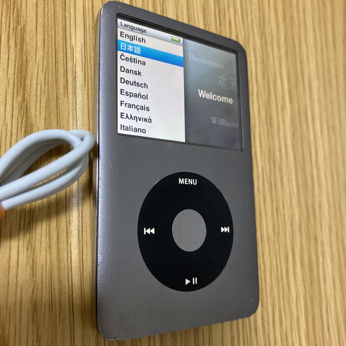 iPod classic 第7世代 160GBからSSD512GBにシルバー 銀 専門店では www