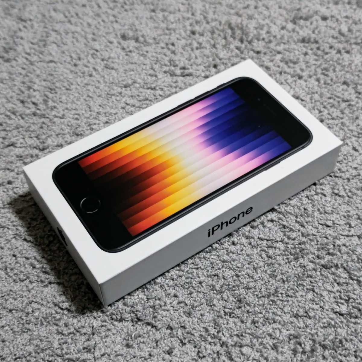 fiber art様専用iPhone SE3 64GBブラック SIMフリー
