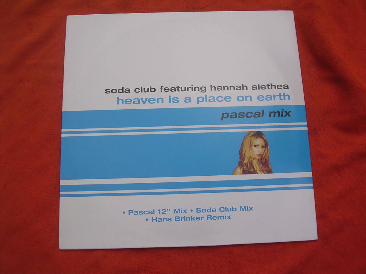 12 / SODA CLUB featuring HANNAH ALETHEA / TAKE MY BREATH AWAY /pascal mixの画像1