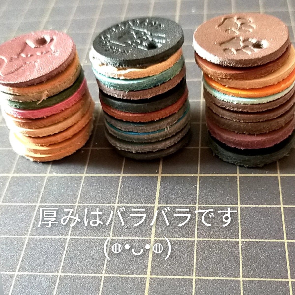 ◇SALE公式 【にゃんこ♡】ハート型◎刻印革タグ 7枚 tmgghana.com