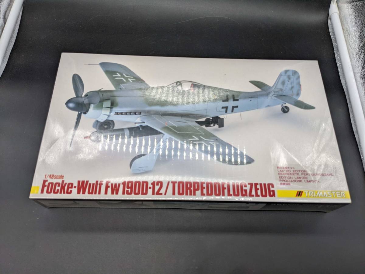 未組立 1/48 フォッケウルフ Fw 190D-12 雷撃型 「MA-15」トライマスター_画像1