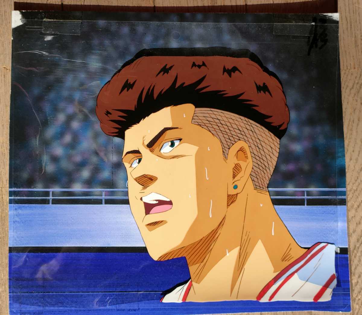 [ cell picture ] Slam Dunk cell picture animation attaching hand .. background attaching time seat attaching SLAM DUNK movie public memory Miyagi ryo-ta