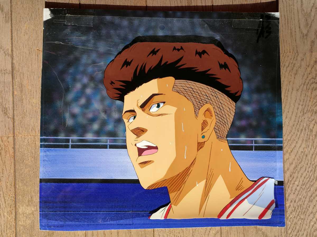 【セル画】　スラムダンク　セル画　動画付　手描き背景付　タイムシート付　SLAM DUNK　映画公開記念　宮城リョータ