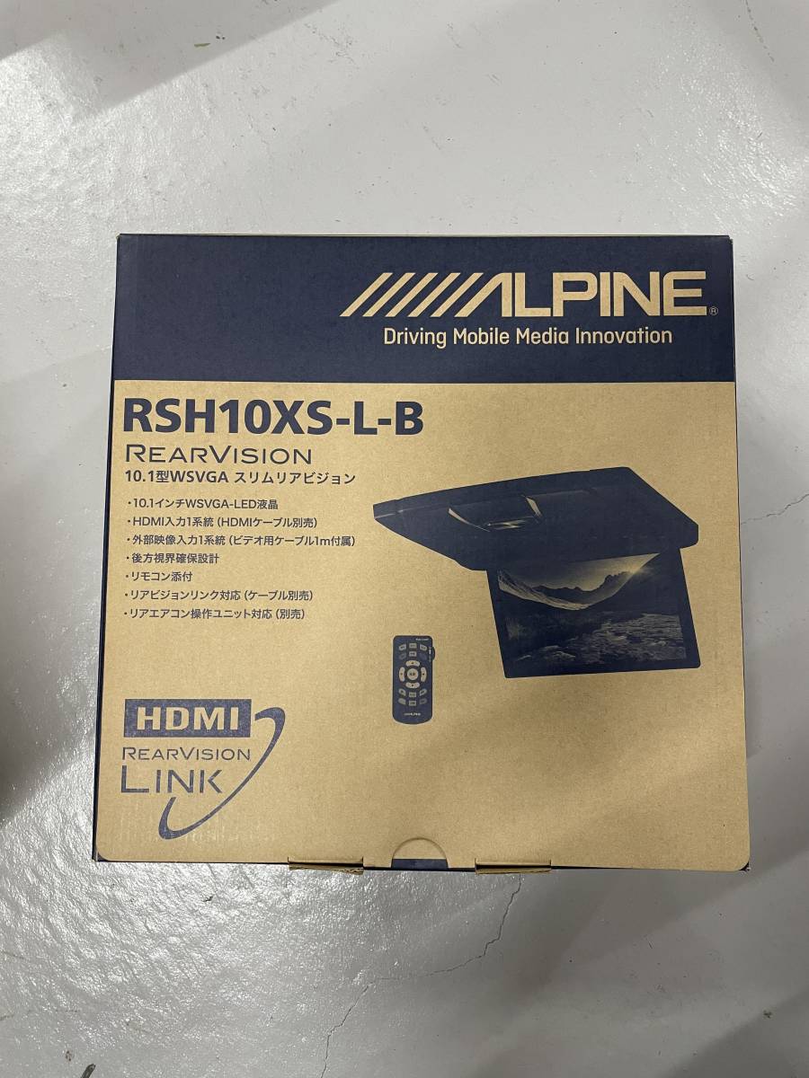 オーバーのアイテム取扱☆ RSH10XS-L-B 10.1型スリムリアビジョン