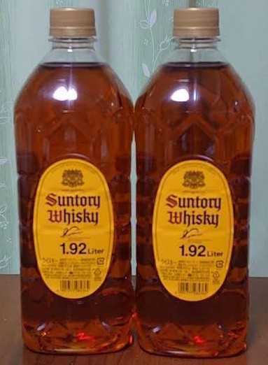 ヤフオク! - 角瓶 1.92L 2本セット 未開栓 サントリー ウイスキ...