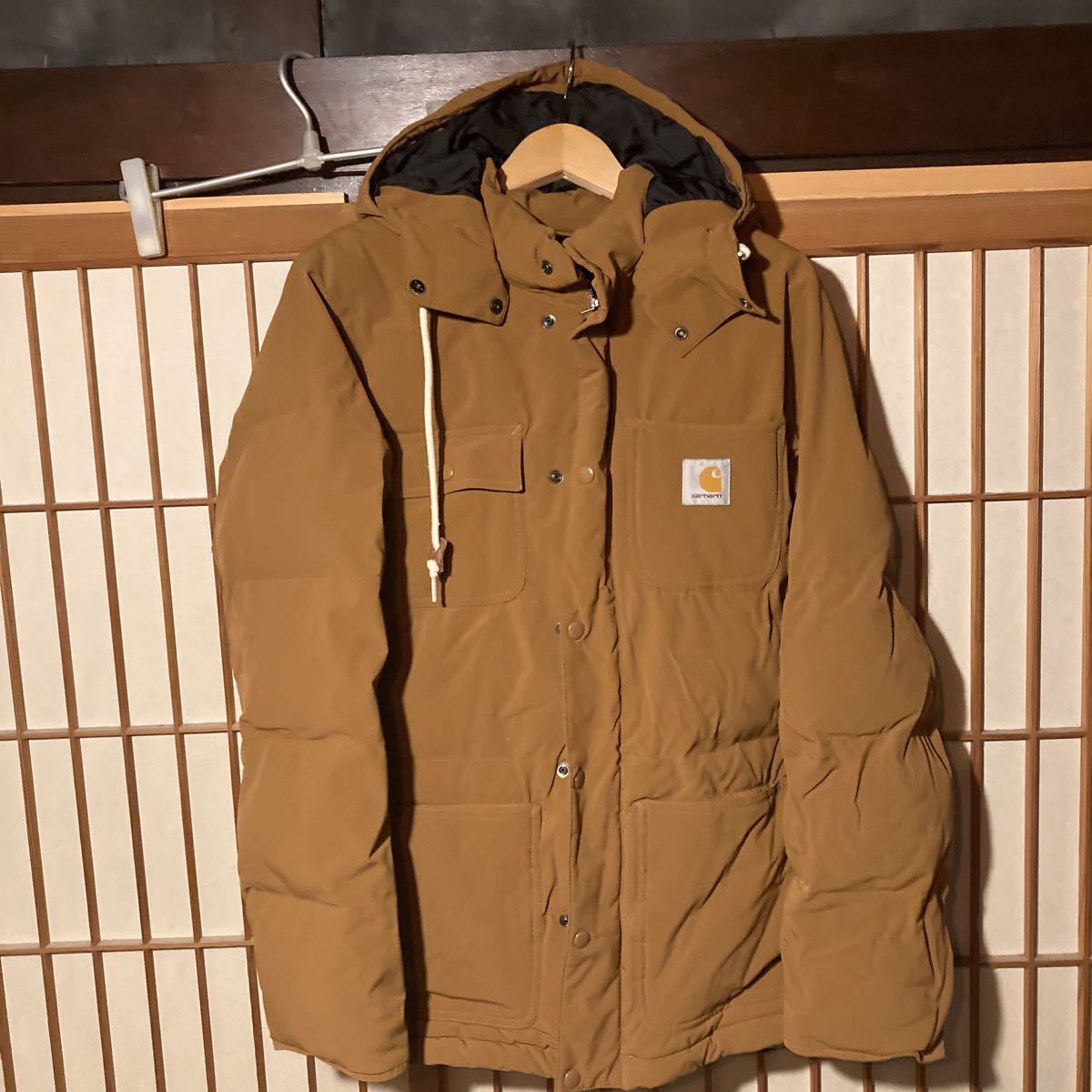 carhartt カーハート WIP alpine coat 中綿ダウンジャケット　サイズS キャメル