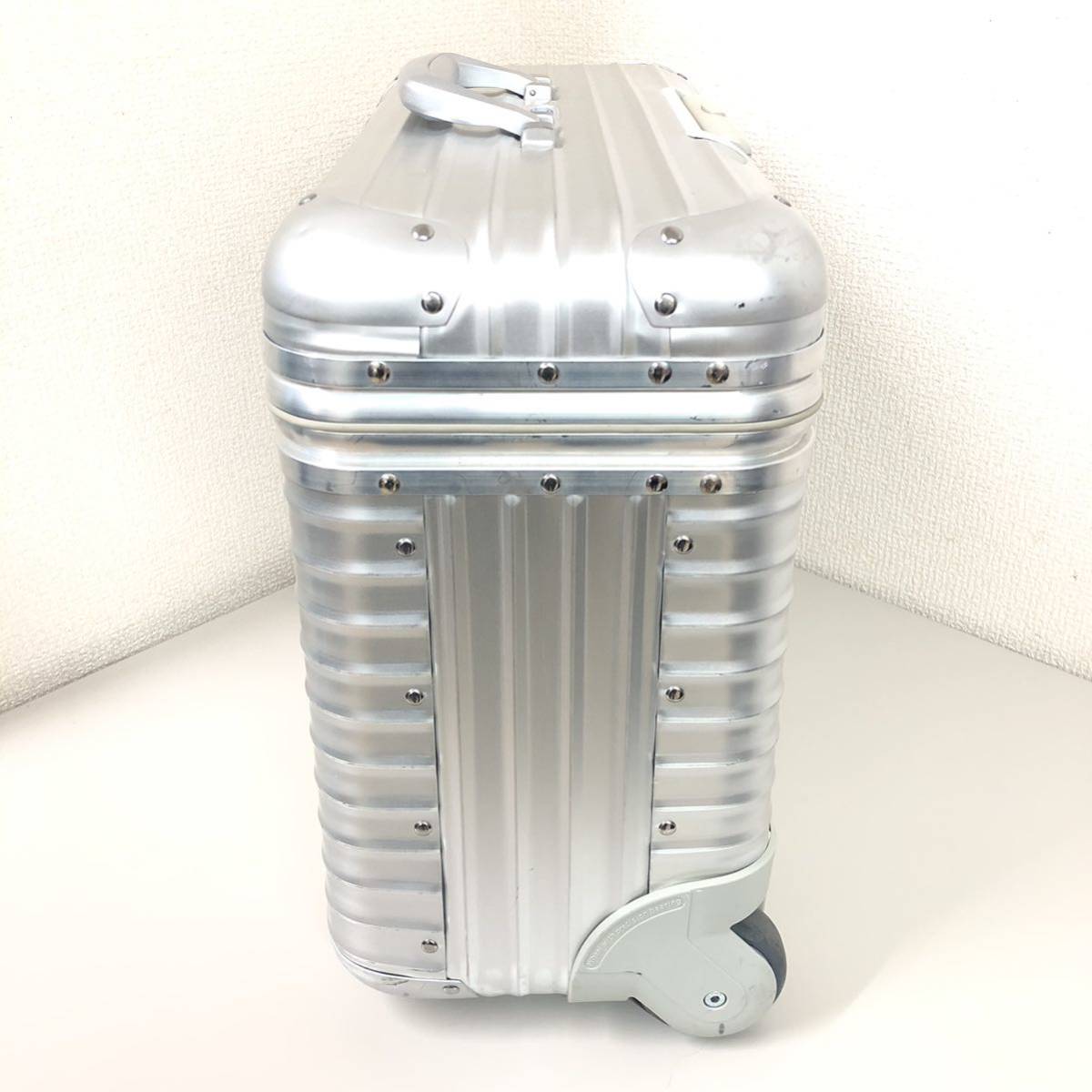 c) RIMOWA リモワ 2輪 TOPAS トパーズ PILOT パイロット トローリー