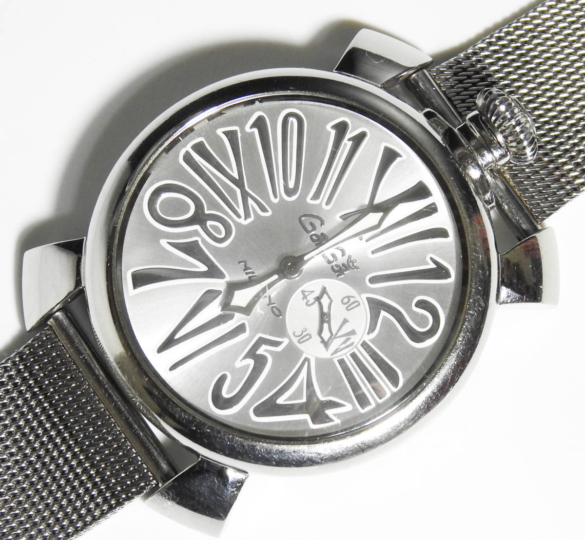 マラソン限定!ポイント5倍 ガガミラノ マヌアーレ スリム 46mm 電池