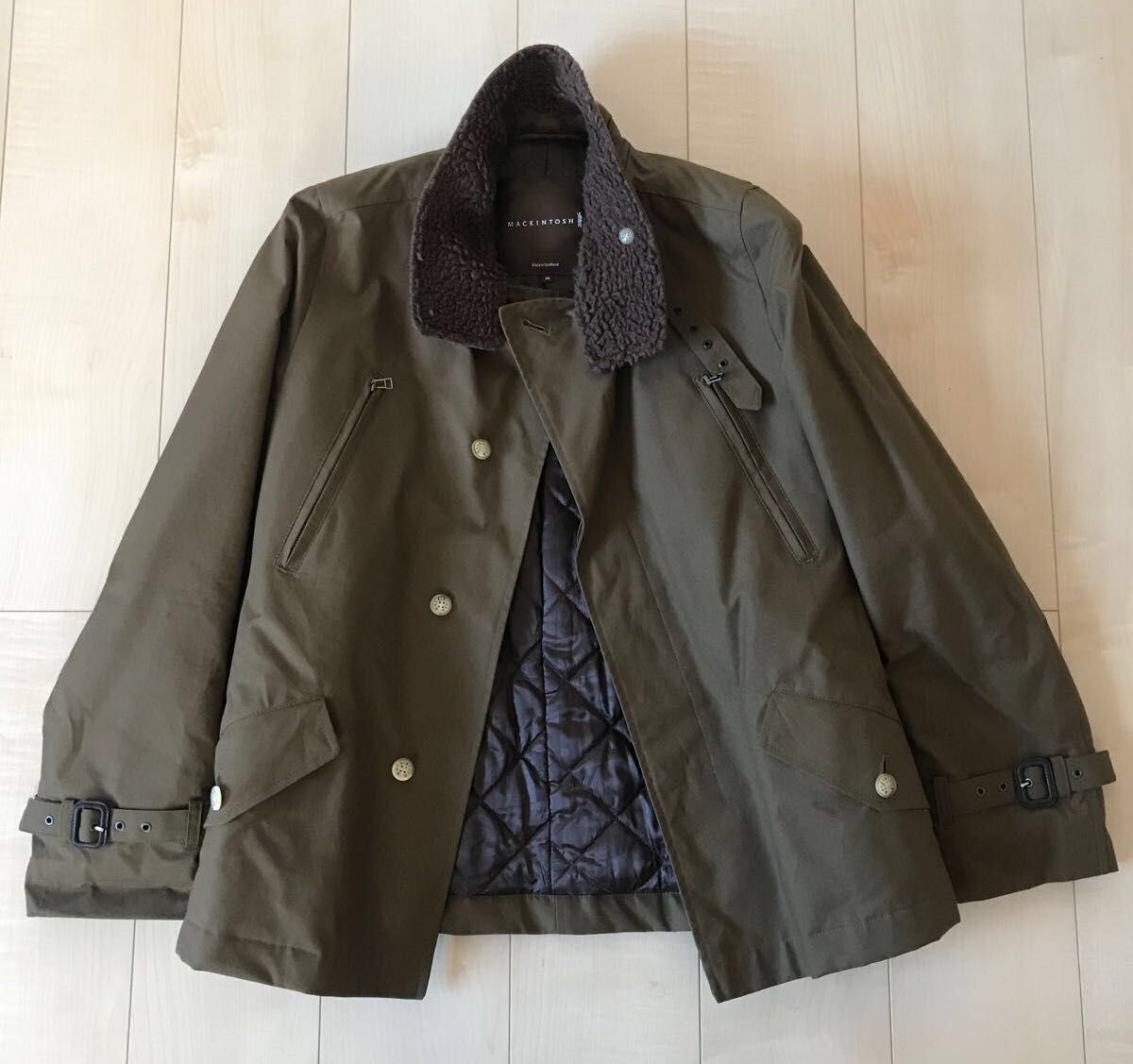 MACKINTOSH マッキントッシュ　ミリタリー　ボア　モーターサイクル　ジャケット　コート　military  ライダース