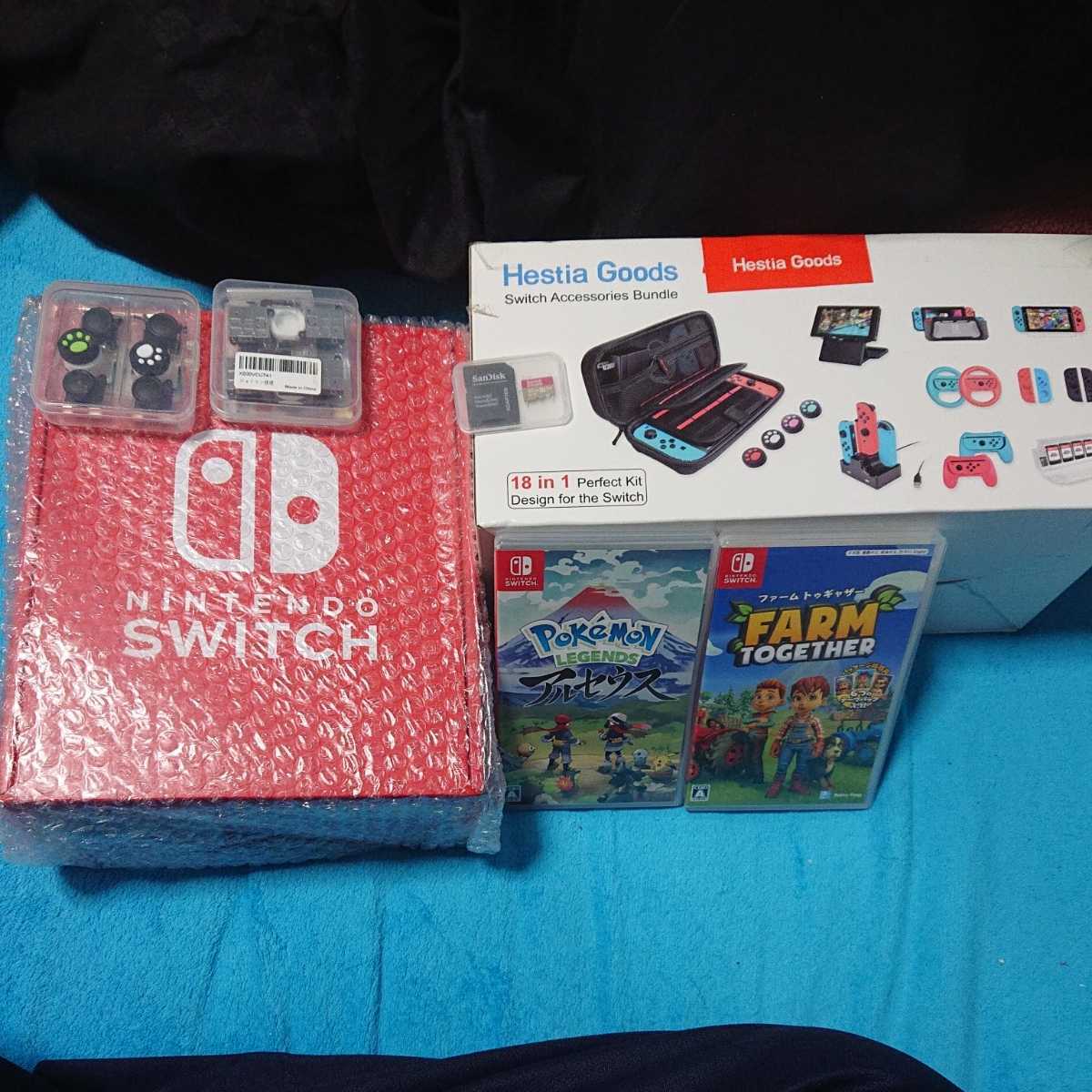 Nintendo Switch 有機EL ニンテンドースイッチ本体 Joy-Con(L) ネオン