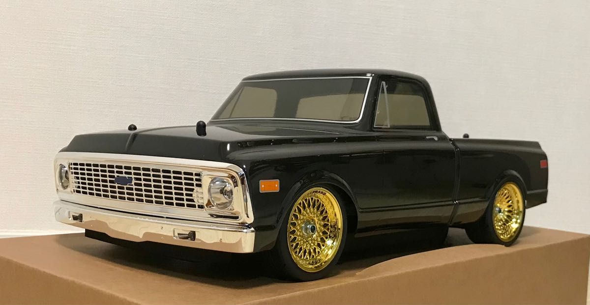1972 CHEVY C10 カスタム仕様 1/10 RC 完成済フルセット 未通電 未走行