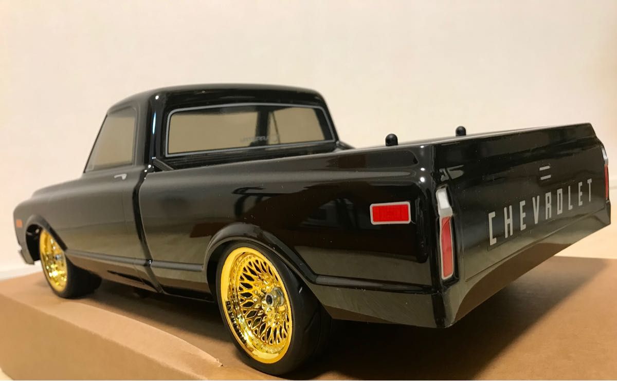1972 CHEVY C10 カスタム仕様 1/10 RC 完成済フルセット 未通電 未走行