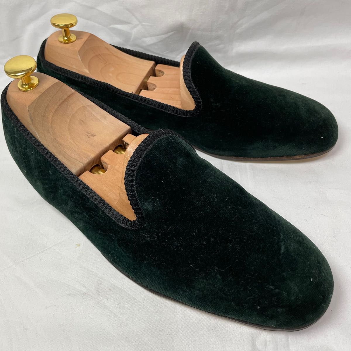 希少】Tricker's CHURCHILL ベルベット オペラシューズ|PayPayフリマ