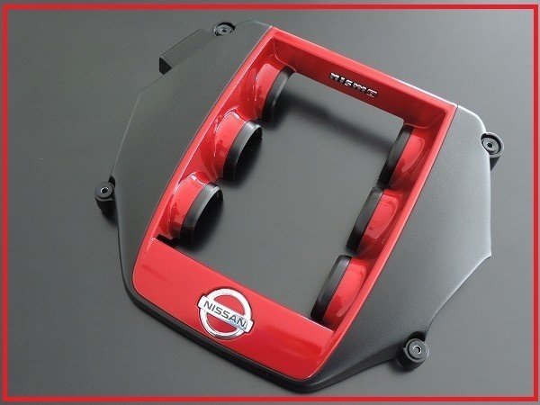 日産純正 R35 GT-R ニスモ NISMO用エンジンカバー レッド(エンジン部品 ...