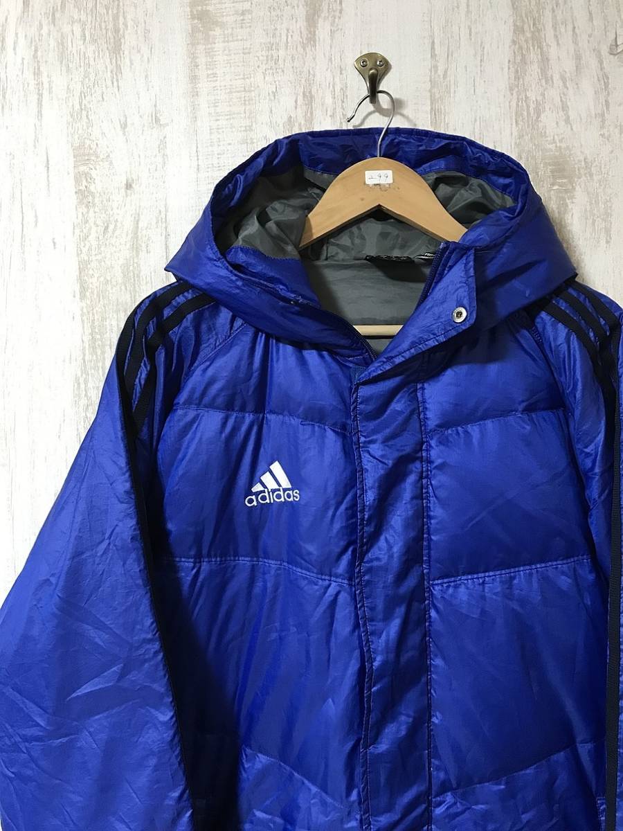 ヤフオク! - 299☆【ダウンベンチコート】adidas アディダス M...