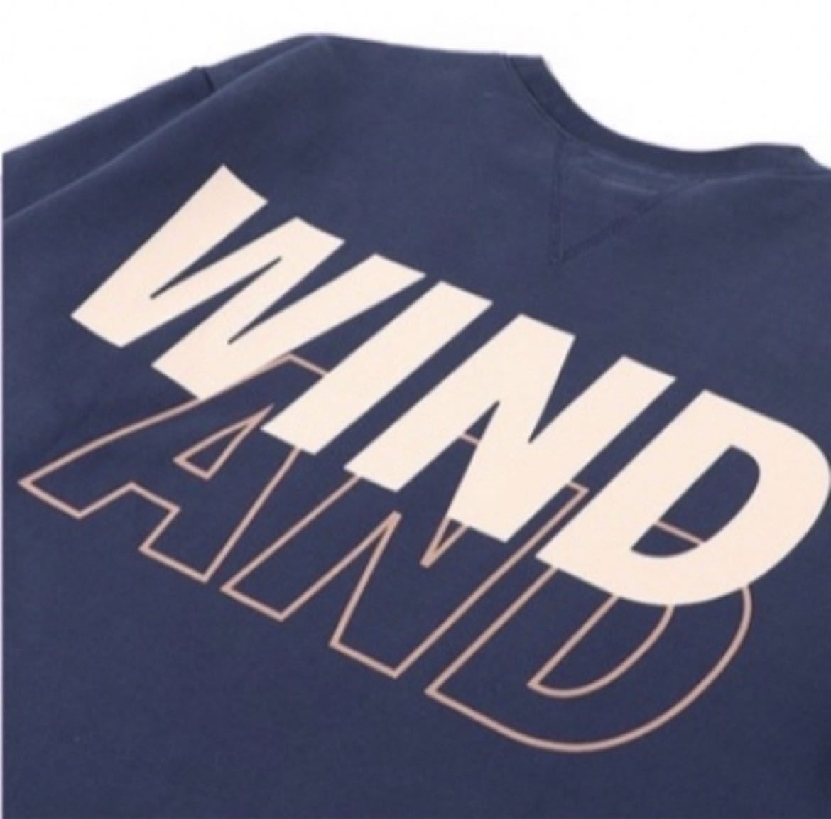 SALE/100%OFF】 WIND AND SEA Crew neck Navy_Ecru L ecousarecycling.com